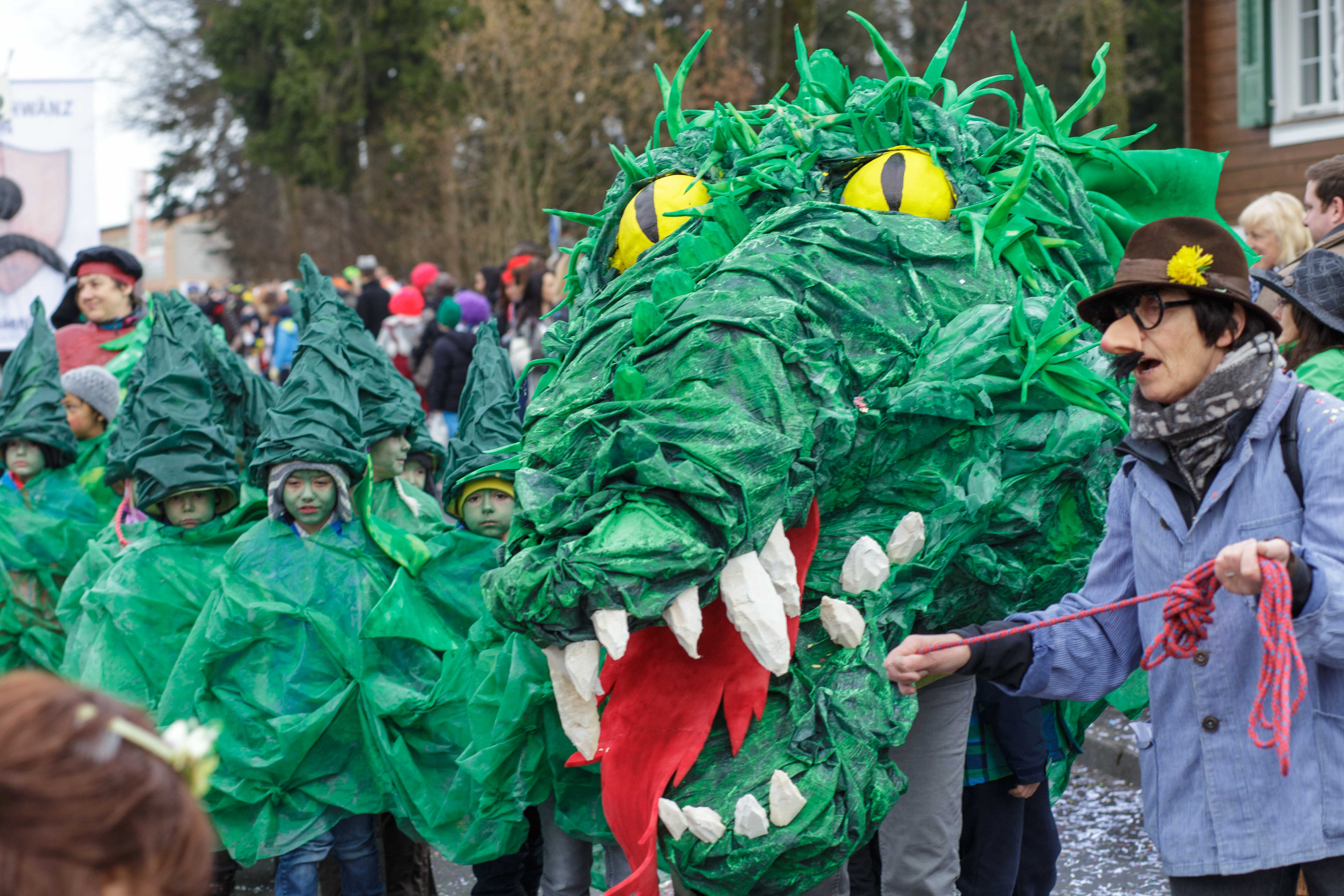 Kindergarten Wüsthaus: «Drachen»
