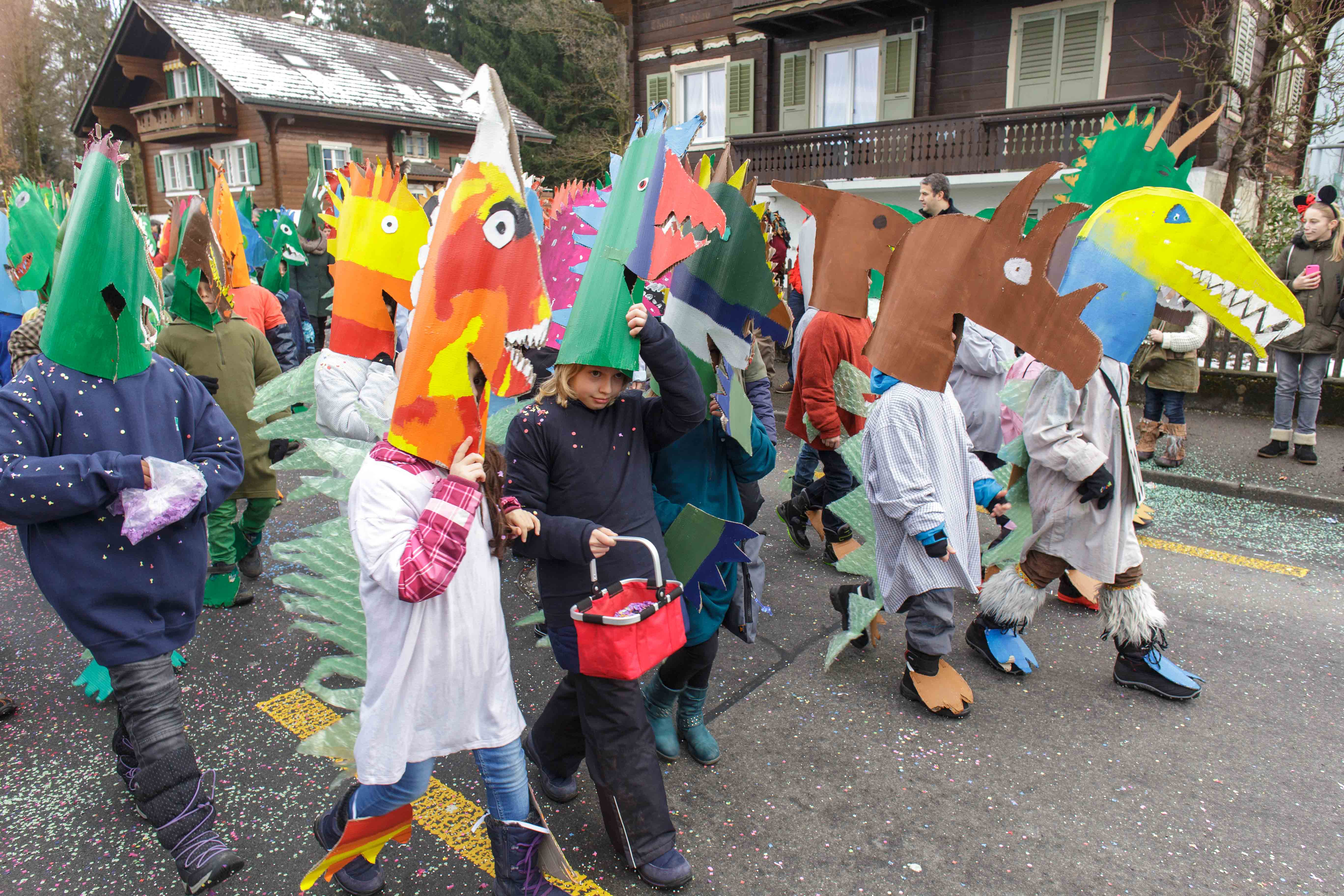 Klassen 3a bis 3d: «Dinosaurier»