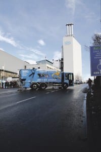 Nach der offiziellen Präsentation gingen die Güselwagen auf eine Parade. Bild zvg