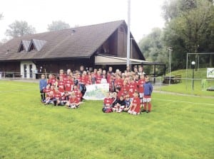 73 Kids und Jugendliche besuchten dieses Jahr das Rooter Fussballcamp: «Wir kommen gern wieder!» Bild zVg