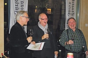 Ruedi Baranzelli, Franz Buholzer und Eugen Imbach. Bild zVg