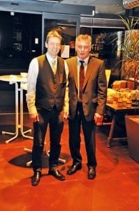 Der scheidende Präsident Josef Thalmann (rechts) übergibt die Vereinsleitung an Kurt Rothenfluh. Bilder zVg.