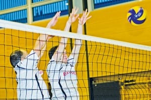 10_Herren 1 beim Block