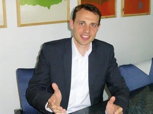 Marc Furrer, WELCOME Immobilien AG, im Kurzgespräch mit dem rontaler.