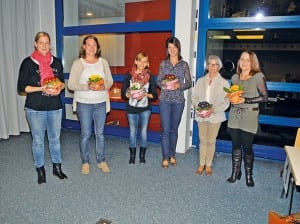 Begrüssung der Neumitglieder im FrauenImPuls Buchrain-Perlen. Bilder zVg.