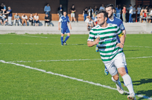 Irfan Sulejmani durfte in seinem letzten Heimspiel als Kapitän auflaufen (Foto Michael Nay)