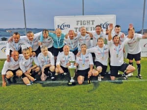 Das Siegerfoto vom Spiel in Nottwil. Bild Josef Brun.