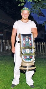 Dominic Fässler erkämpfte sich am Luzerner Kantonalen in Ruswil am vergangenen Wochenende seinen ersten Kranz.