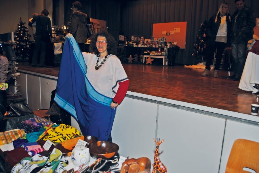 Am Stand «Schule für Kenya’s Kinder».