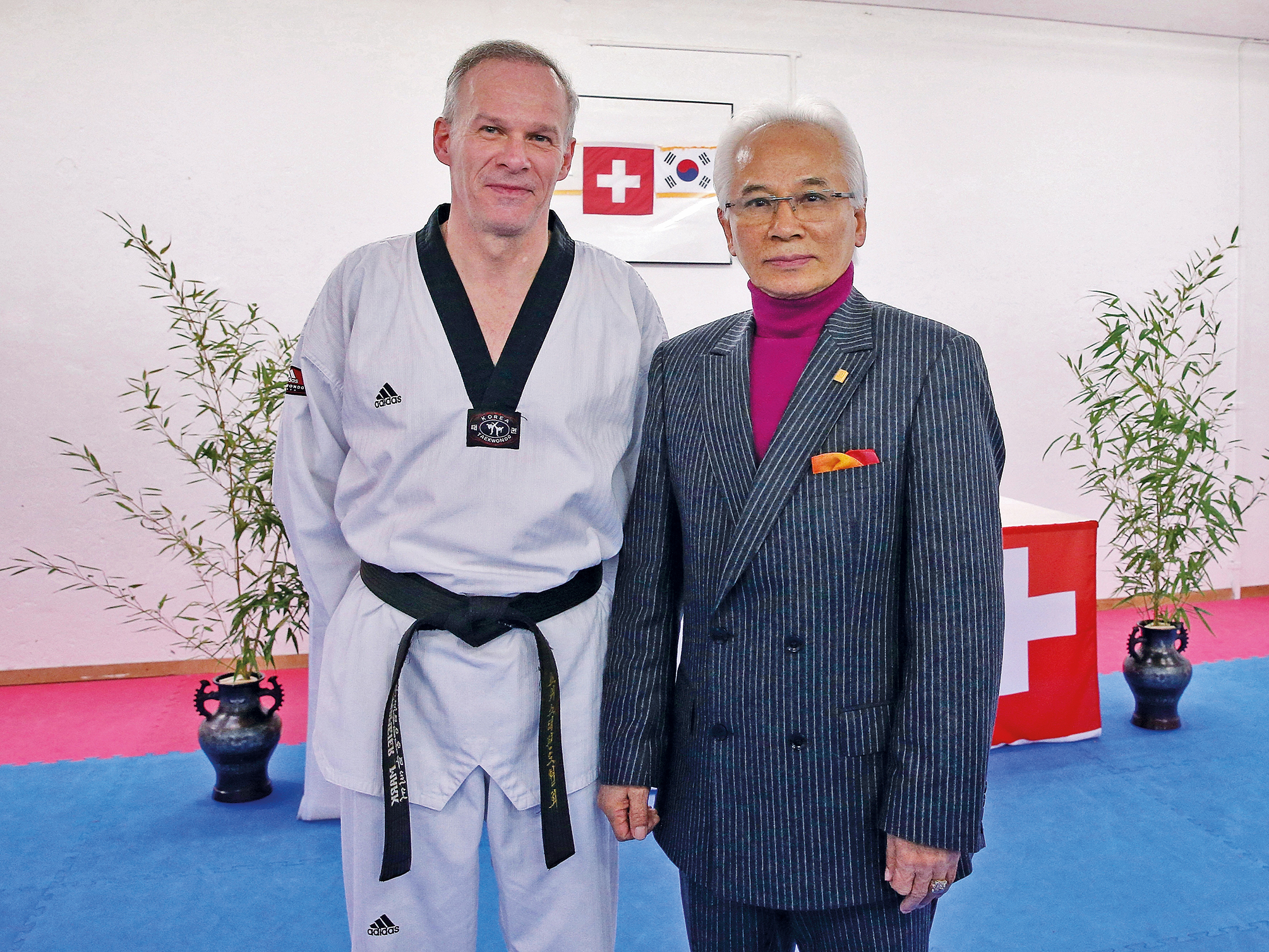 Hohe Ehrung im Taekwondo