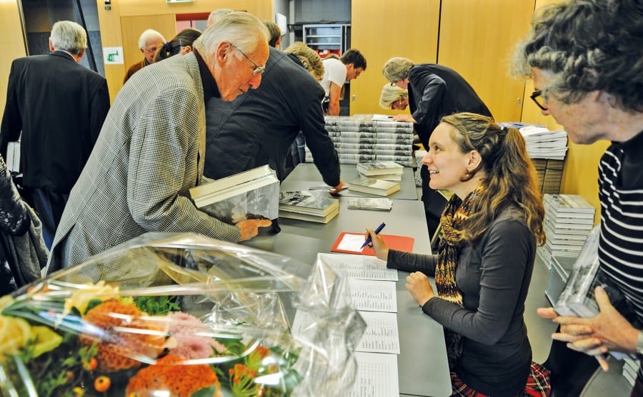 Reges Interesse am frisch gedruckten Band des «Luzerner Namenbuches». Bilder zVg.