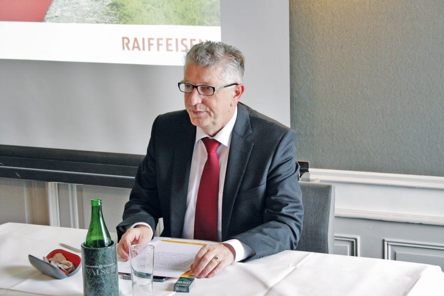 Kurt Sidler, Präsident des Verbandes der Raiffeisenbanken Luzern, Ob- und Nidwalden konnte erneut gute Zahlen präsentieren. Bild zVg.