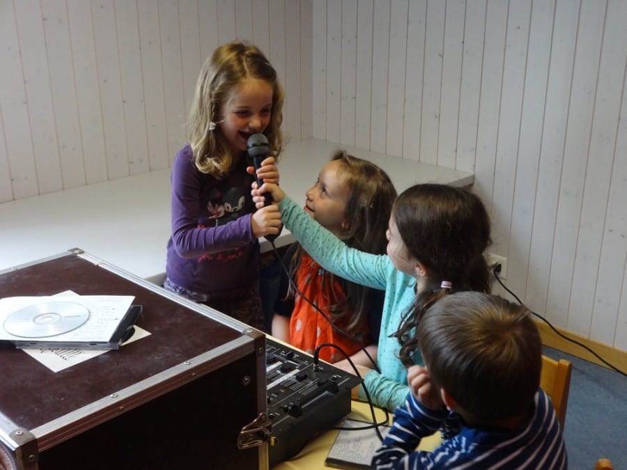 Die 5-jährige Anna beim Interview.