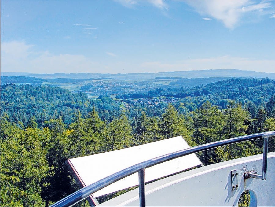 Aussicht vom Esterliturm.