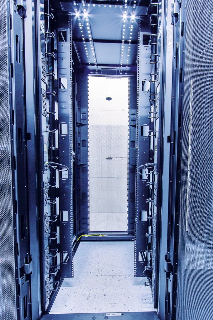 Private Rack Lounge im neuen DataCenter LuzernZentralschweiz.