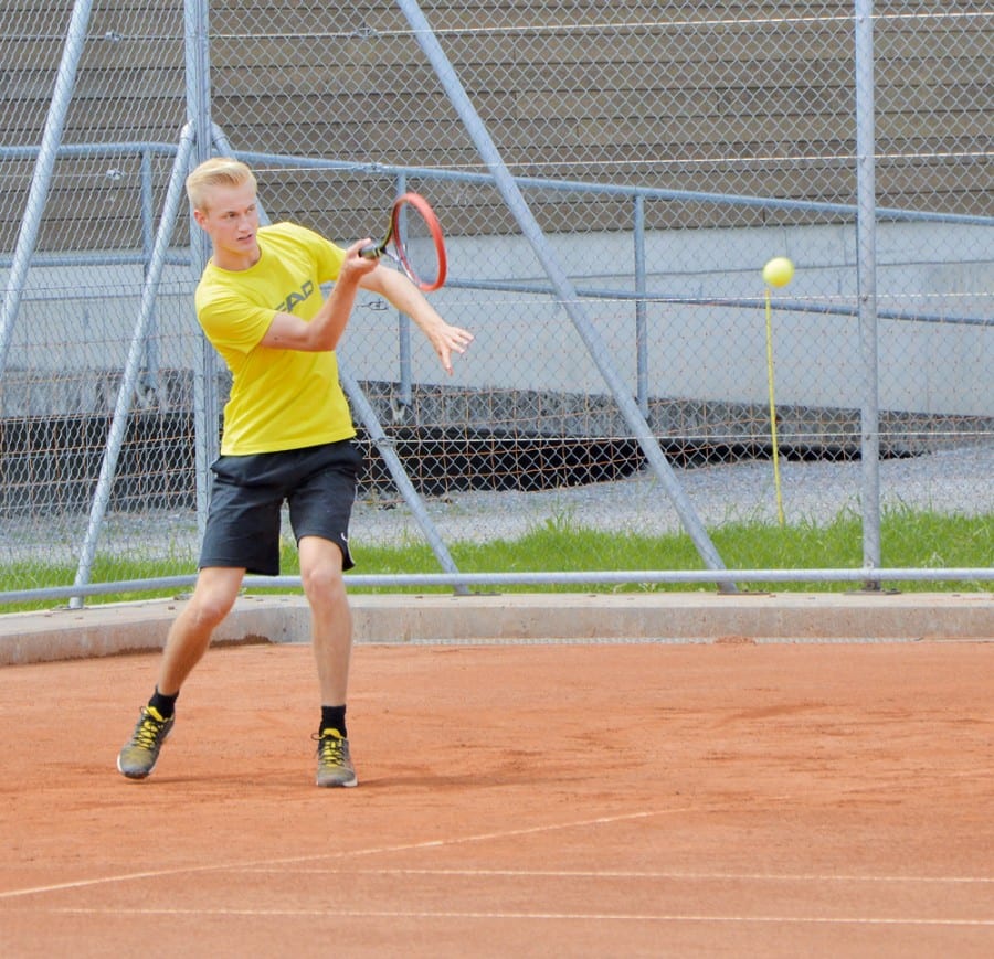 Fabian Kirchhofer  in voller Aktion. Bild zVg.