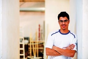 Yassin Fischer aus Malters erzielte Silber als Gipser/ Trockenbauer.