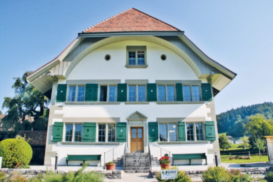 Der Werktagschor (Chor Santa Maria  Ebikon) war zu Besuch im Gotthelf-Zentrum in Lützelflüh.