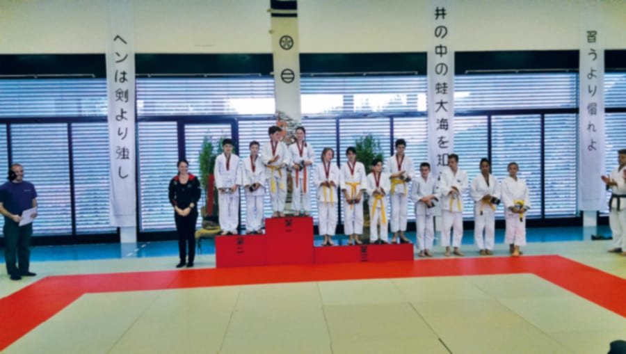 Das Podest der Kategorie U14. Bilder zVg.