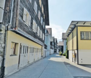 Die Schmiedgasse in Stans.