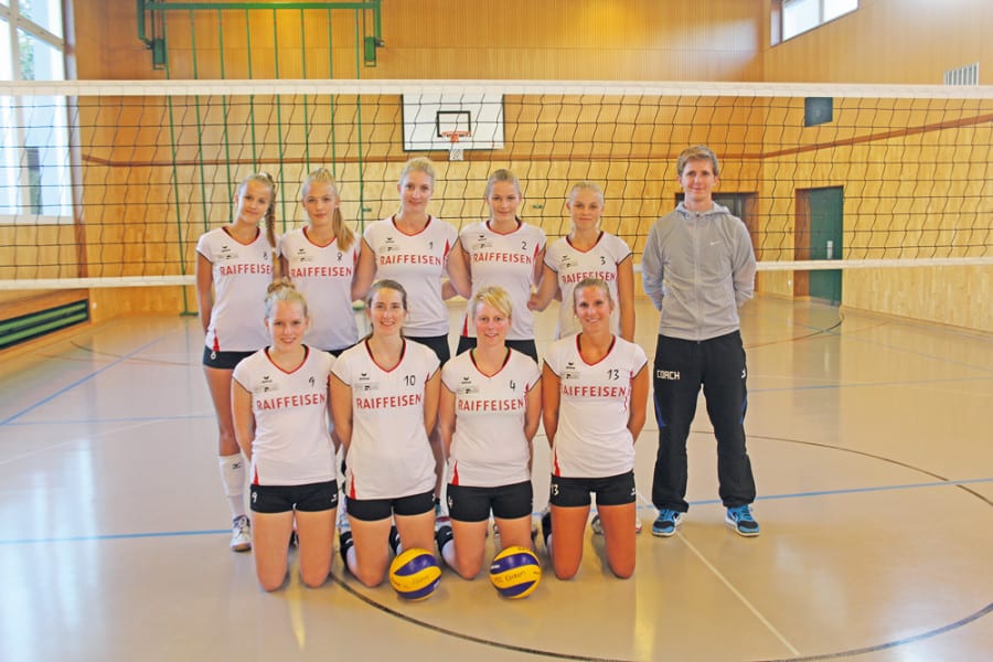 Teamfoto Damen 1 des VBC Ebikon. Bild zVg.