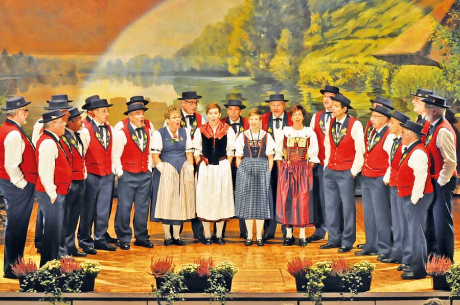 Der Jodlerklub Rotsee Ebikon begeisterte mit einem anspruchsvollen Konzertprogramm. Bild zVg.