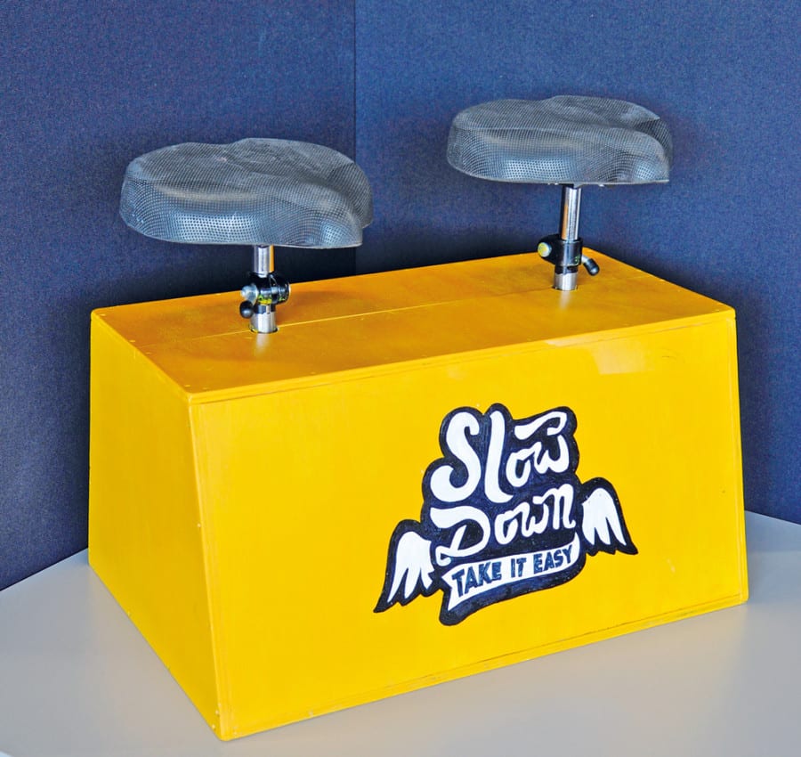 Die Werkklasse 3A/3Ba vom Schulhaus Widmermatte in Root punktete mit ihrem Projekt «Slow down». Bild zVg.