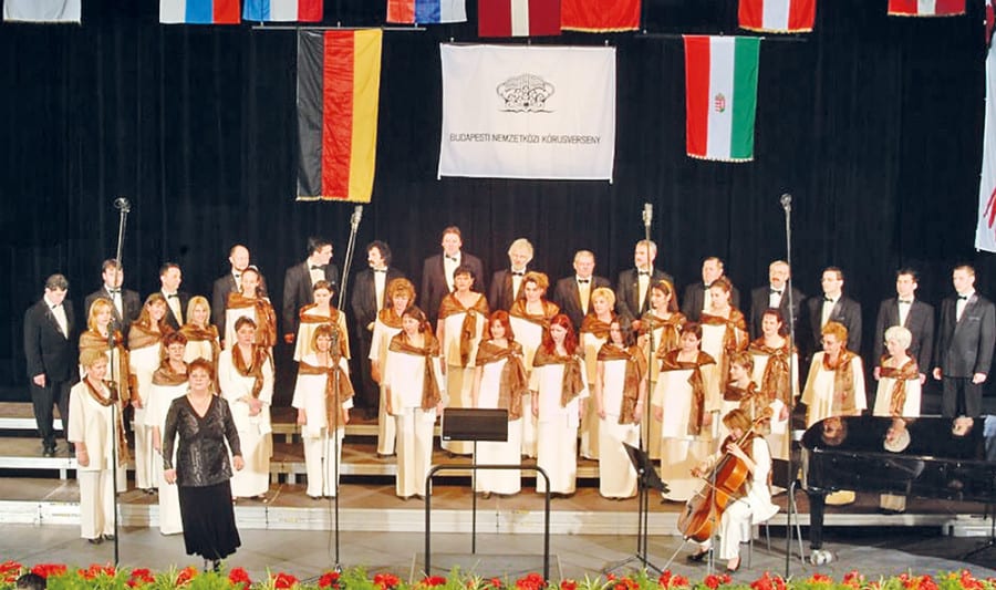 Der Chor Cantus Corvinus aus Gyöngyös, Ungarn. Bild zVg.