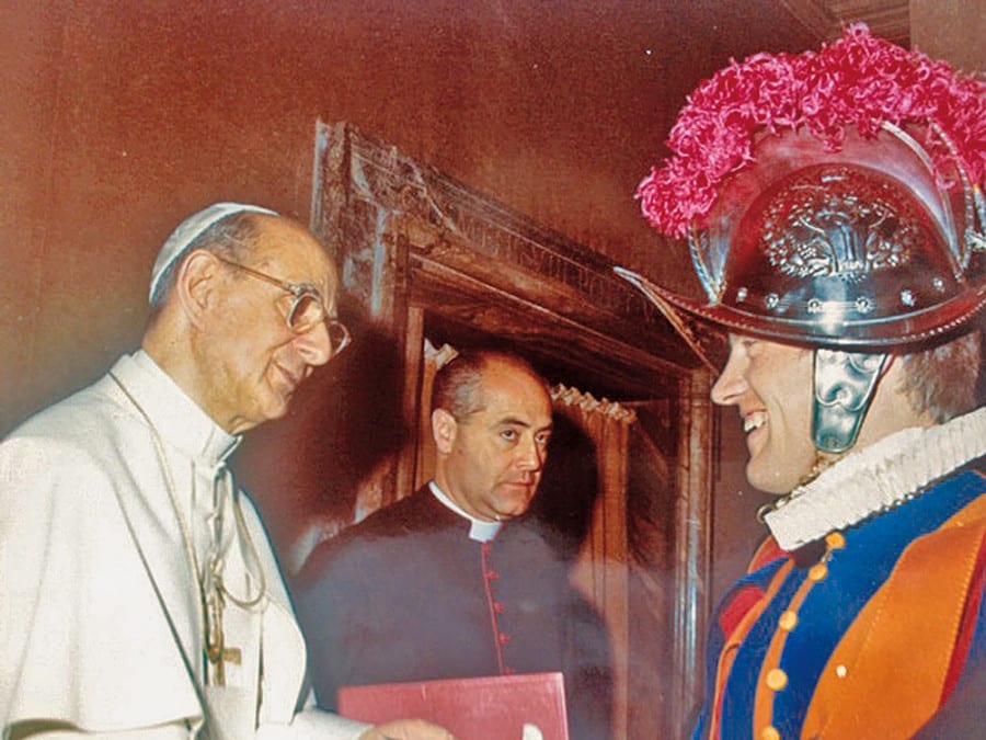 Audienz bei Papst Paul VI. Bilder zVg.