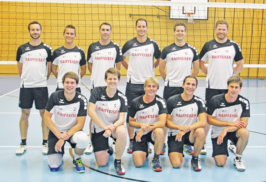 Das Herren-1-Team des VBC Ebikon.