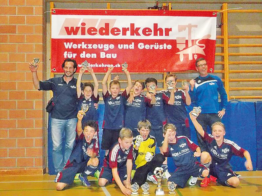Ob die Perler E-Junioren den Titel verteidigen können?