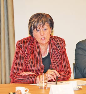 Ida Glanzmann: «Der Bau einer zweiten Röhre ist eine nachhaltige Investition in die Verkehrssicherheit am Gotthard – und keine Konkurrenz zum Luzerner Bypass.» Bild apimedia