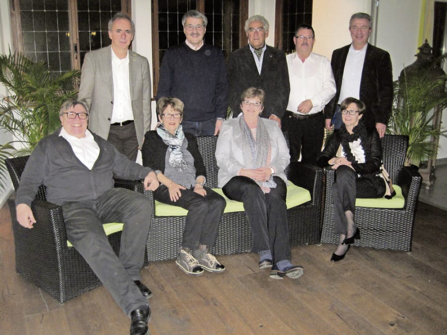 Für 2016 setzt sich der Vorstand der Kulturgesellschaft Ebikon wie folgt zusammen: Walter Meier, Urs Märchy, Präsident Werner Auer und Kassier Marcel Huser (hinten) sowie Peter Schnider, Alfred Amrein, Ursula Jöhren, Silvia Som und die administrative Leiterin Silvia Illi (vorne). Bilder zVg.