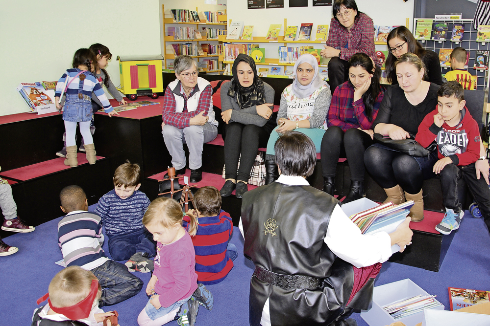 Piratenreise durch die Bibliothek