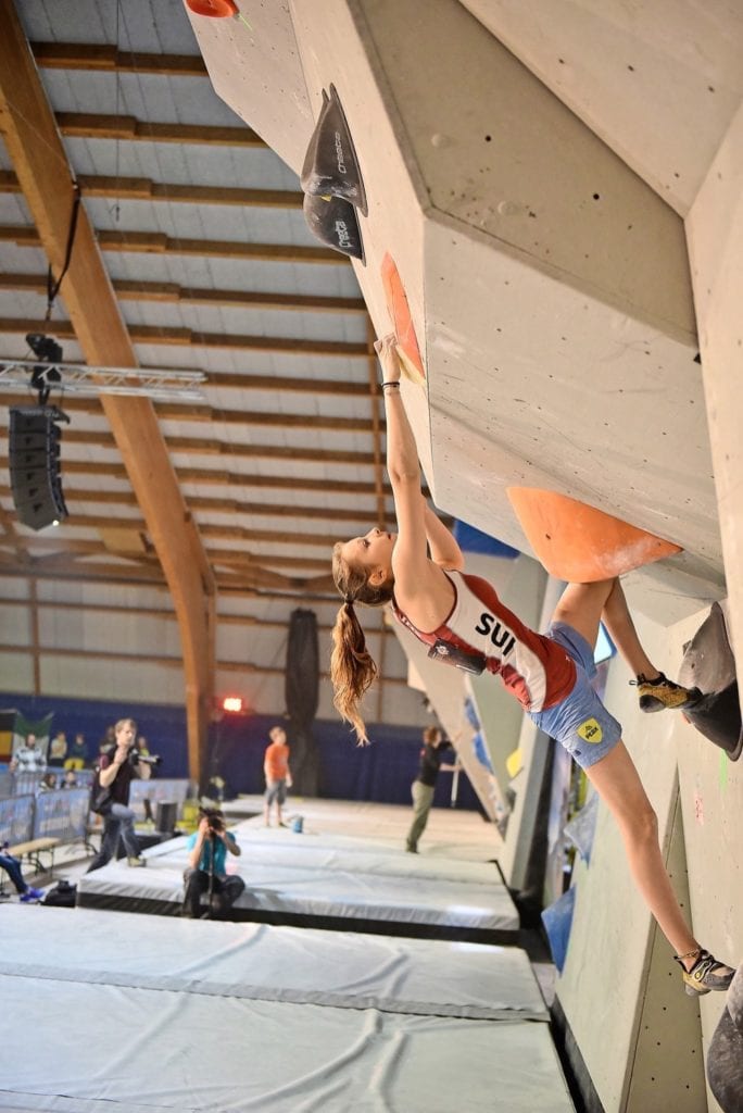 Erstplatzierte in Meiringen: Hannah Hermann (U16, Luzern). Bild zVg.