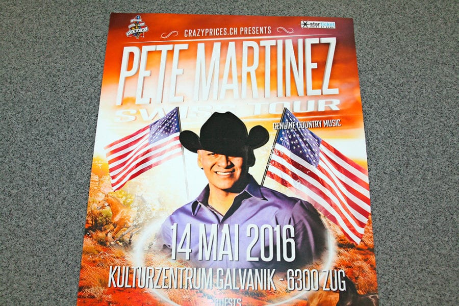 Country-Star Pete Martinez ist am 14. Mai zu Gast im Kulturzentrum Galvanik in Zug.