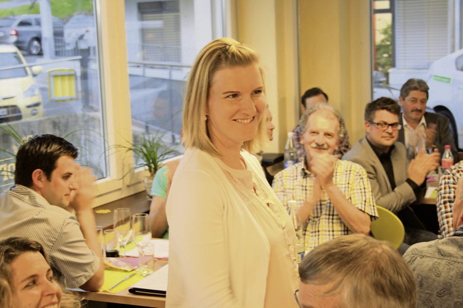 Frauenpower im Vorstand: Präsidentin Jana Rocktäschel. Bild zVg.