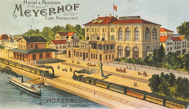 Über 800 Jahre Geschichte Hotel Meierhof in Zürich