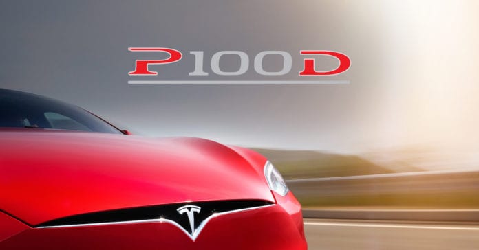 das neue Tesla Model P100D