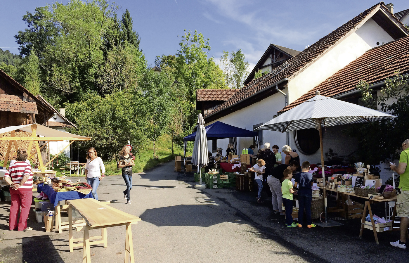 Schlössligassmärt in Udligenswil. Bild zVg.