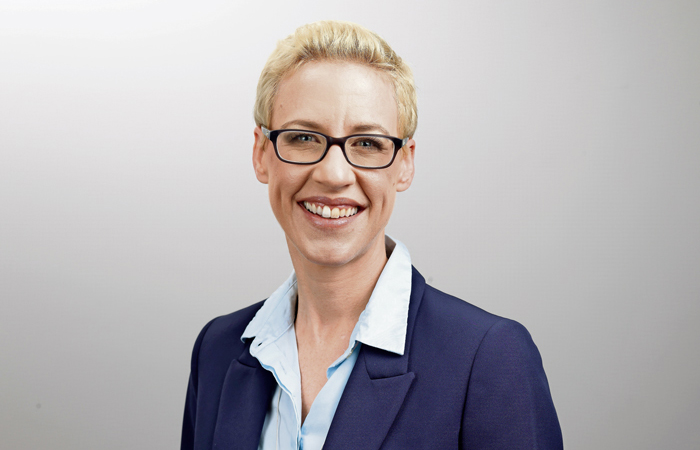 Susanne Troesch-Portmann, Gemeinderätin Ressort Finanzen erläutert das Budget. Bilder zVg.
