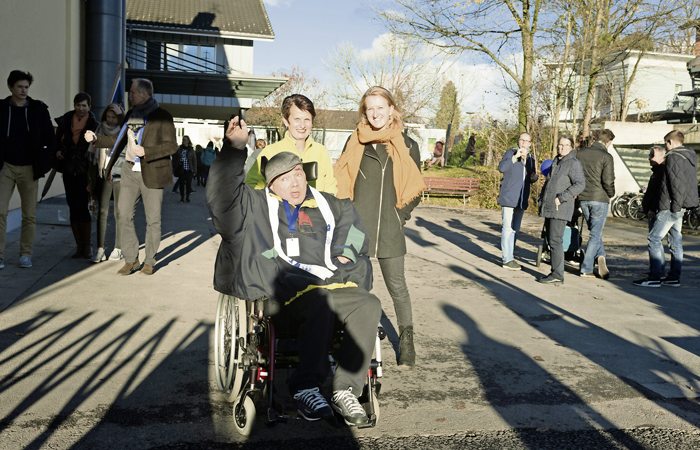 Zufriedene Gäste machen sich auf den Heimweg. Alle Bilder Jutta Vogel