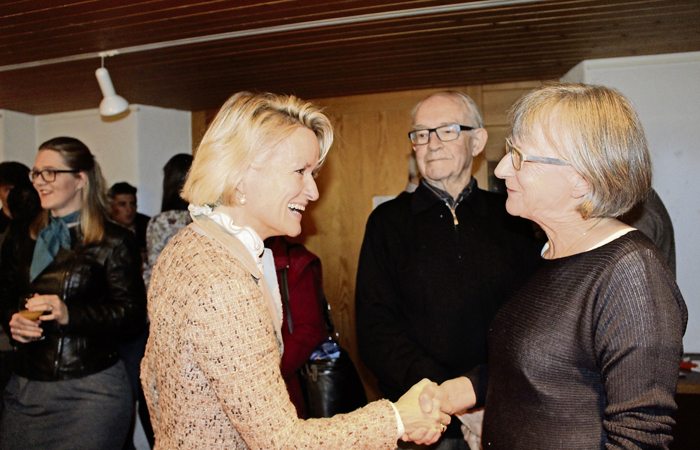 Nationalrätin Andrea Gmür mit Heidi Zeder. Bilder zVg.