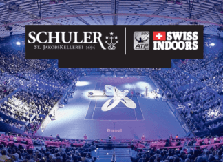 Die SCHULER St. JakobsKellerei ist offizieller Weinpartner der Swiss Indoors Basel. Bild zVg