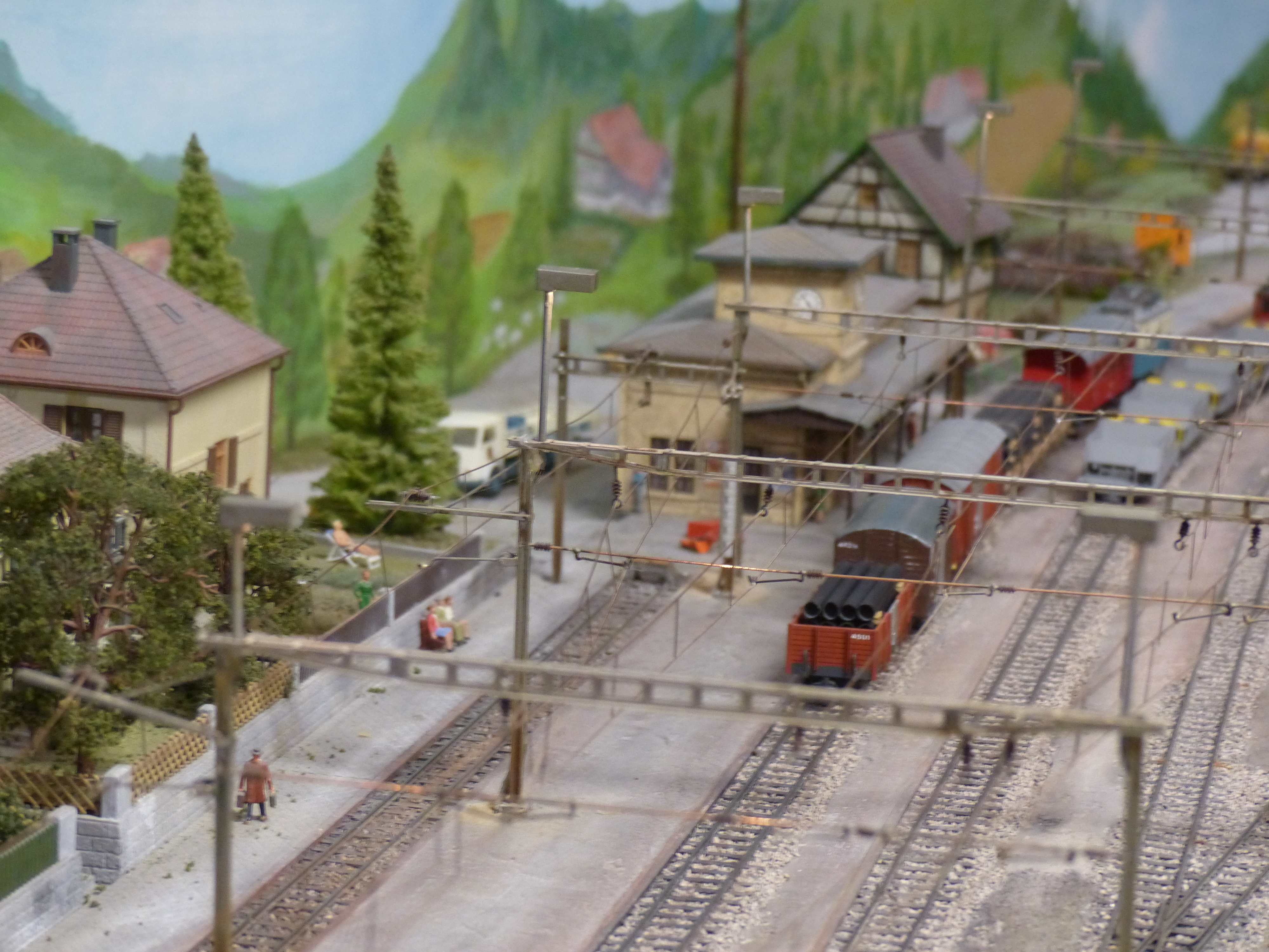 Liebevoll gestaltete Anlage der Eisenbahn- und Modellbaufreunde Luzern. Bild zVg.