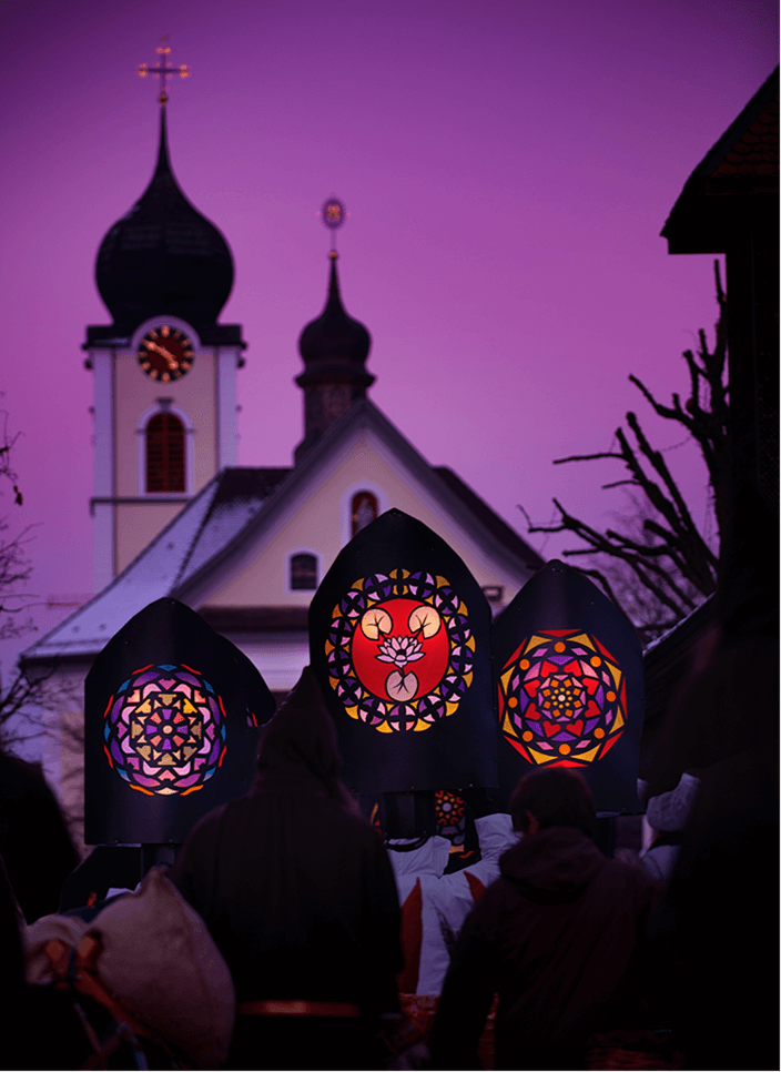 Neben dem Samichlaus trägt auch die Musikschule Ebikon zur vorweihnachtlichen Stimmung bei. Bild zVg.