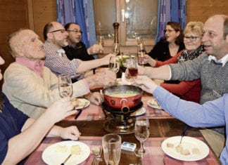 Viel Spass beim Fondue