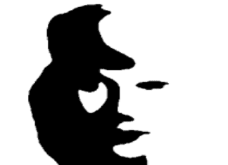 Wer in diesem Bild einen Musiker und ein Gesicht erkannte hatte gute Chancen auf einen Preis. Bild zVg.