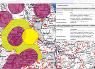 Auf einer Karte des Bundes kann man sich über die geltenden Bestimmungen in einzelnen Regionen informieren. Bild map.geo.admin.ch