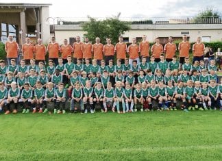 Intensive Trainingseinheiten für die Junioren